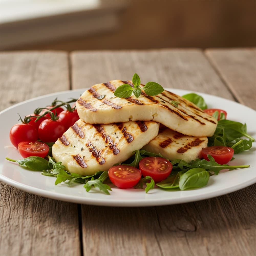 Gegrillter Halloumi